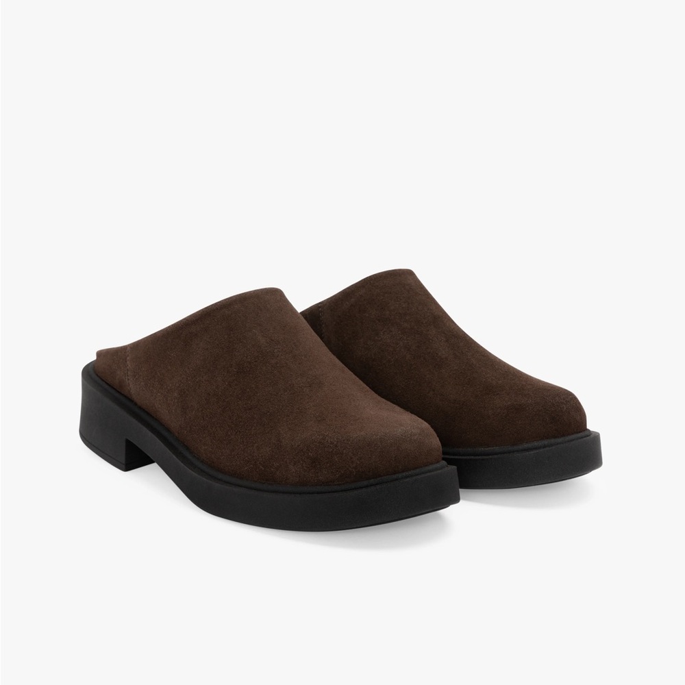 Matisse Rhea Brown Suede Women's Mules from Lisa Says Gah